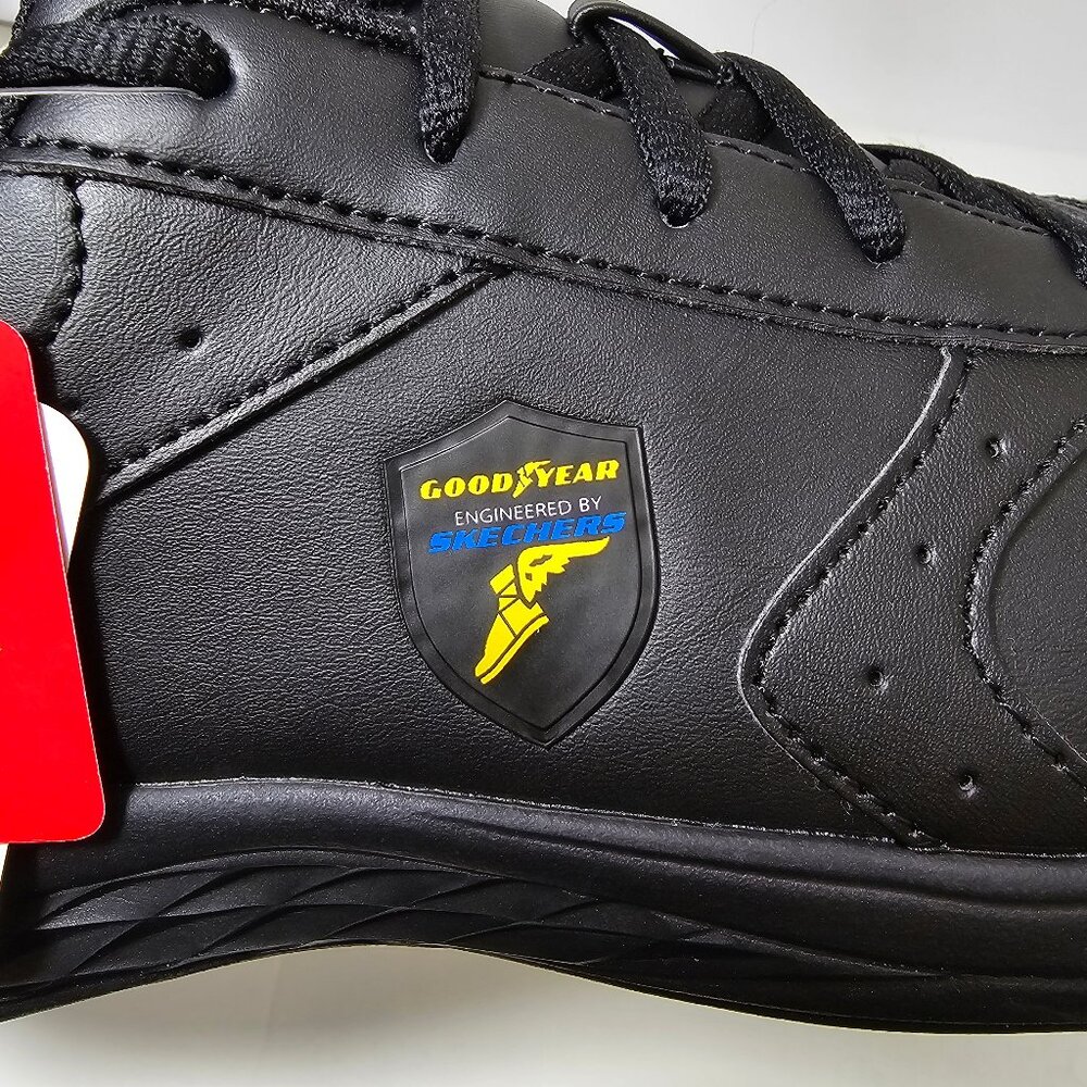 Skechers Womens Slip Resistant Casual Comfort Shoes Oula Black Lightweight - Picture 7 of 16